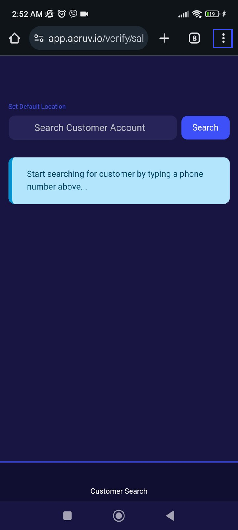 Access the Chrome Settings Menu